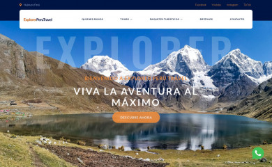 explorerperu.com screenshot