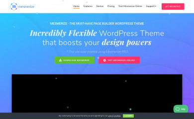 http://extendthemes.com/mesmerize/ screenshot