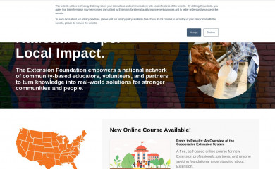 extension.org screenshot