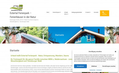 extertal-ferienpark.de screenshot