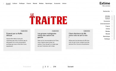 extime.fr screenshot