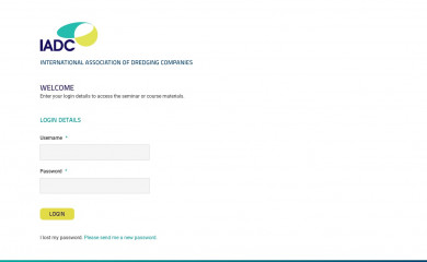 extranet-iadc-dredging.com screenshot