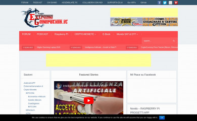 extremegeneration.it screenshot