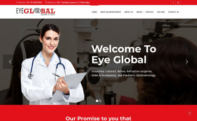 eyeglobal.in screenshot