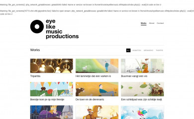eyelikemusic.nl screenshot