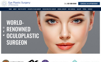 eyeplasticsmn.com screenshot