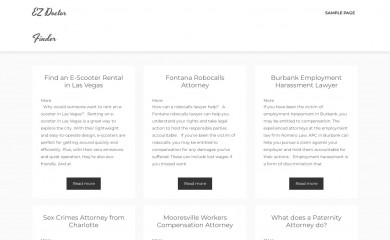 ezdoctorfinder.com screenshot