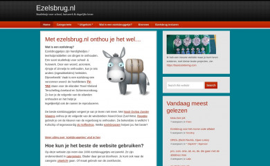 ezelsbrug.nl screenshot