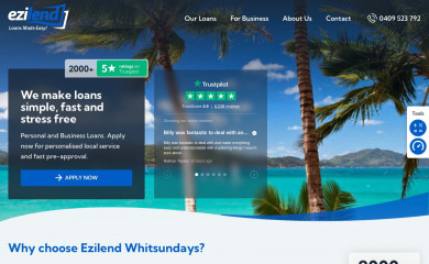 ezilendwhitsundays.com.au screenshot
