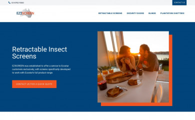 eziscreenmelbourne.com.au screenshot