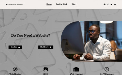 ezonewebservices.com screenshot
