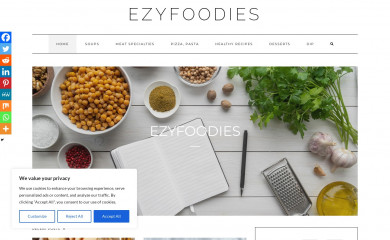 ezyfoodies.com screenshot