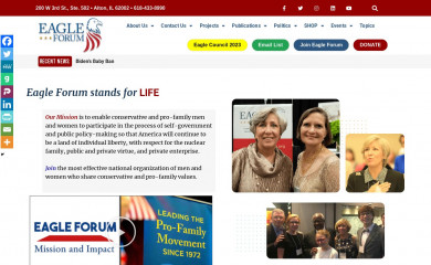 eagleforum.org screenshot
