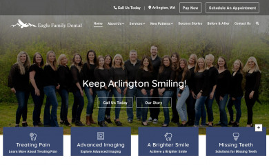 eaglefamilydental.com screenshot