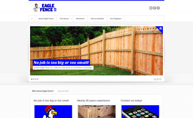 eaglefenceinc.com screenshot