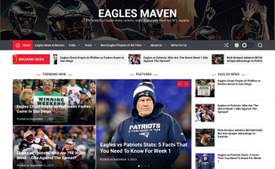 eaglesmaven.com screenshot
