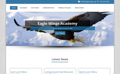 eaglewings.org screenshot