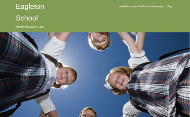 eagletonschool.com screenshot