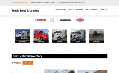 eagletrucksales.com screenshot