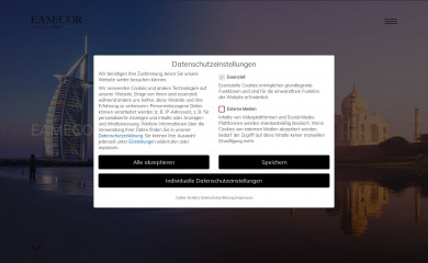 eamecor.com screenshot