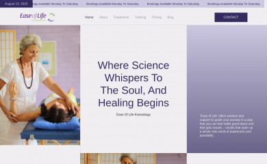 easeoflife.com.au screenshot