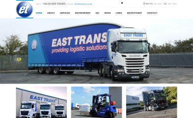 easttrans.co.uk screenshot