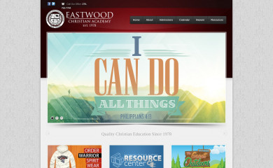 eastwoodchristianacademy.com screenshot
