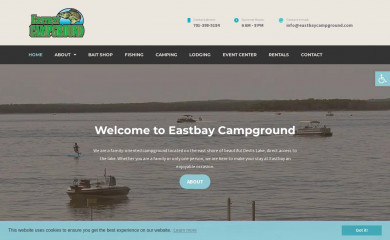 eastbaycampground.com screenshot