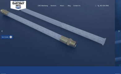eastbaymfg.com screenshot