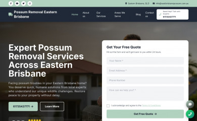 eastbrisbanepossum.com.au screenshot