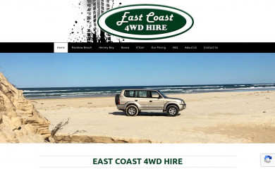 eastcoast4wdhire.com.au screenshot