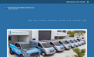 eastcoastjointsealers.com.au screenshot