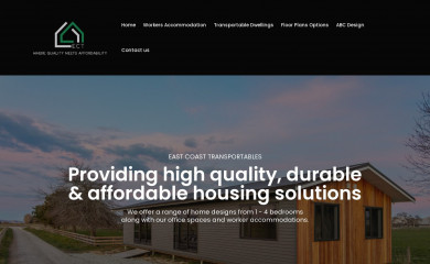 eastcoasttransportables.com screenshot