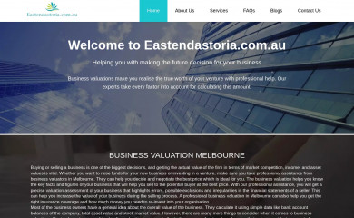 eastendastoria.com.au screenshot