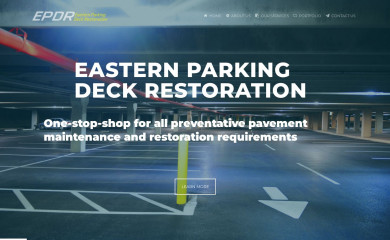 easternparkingdeckrestoration.com screenshot