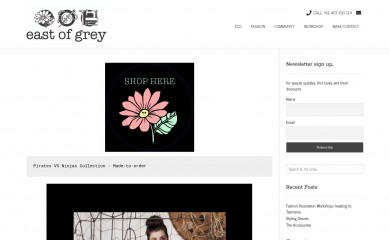eastofgrey.com.au screenshot