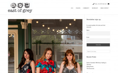 eastofgrey.com.au screenshot
