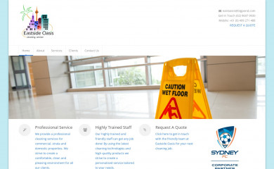 eastsideoasis.com.au screenshot