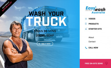 easywashaustralia.com.au screenshot