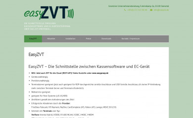easyzvt.de screenshot