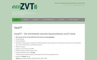 easyzvt.de screenshot