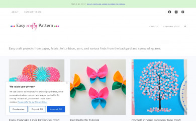 easycraftypattern.com screenshot