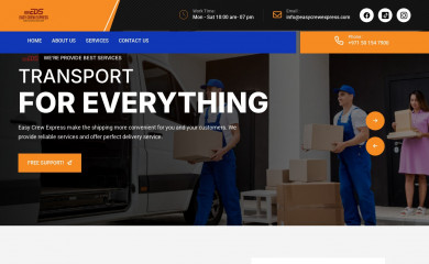 easycrewexpress.com screenshot