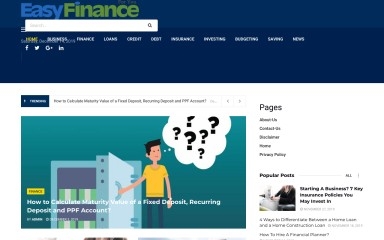 easyfinance4u.com screenshot