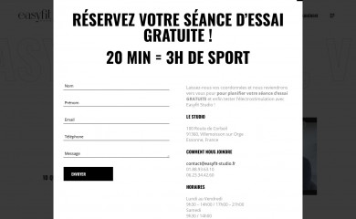 easyfit-studio.fr screenshot