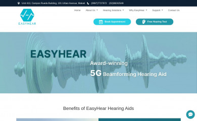 easyhear.com.ph screenshot