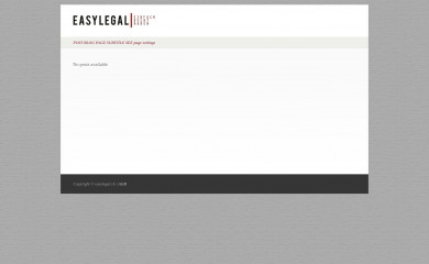 easylegal.ch screenshot