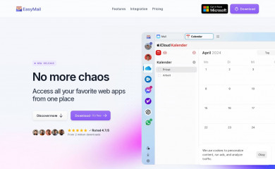 easymailforgmail.com screenshot