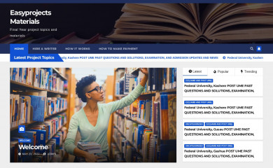 easyprojectmaterials.com screenshot