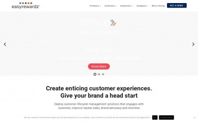 easyrewardz.com screenshot